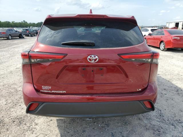 VIN 5TDZZRAH1LS025755 2020 Toyota Highlander, L no.6