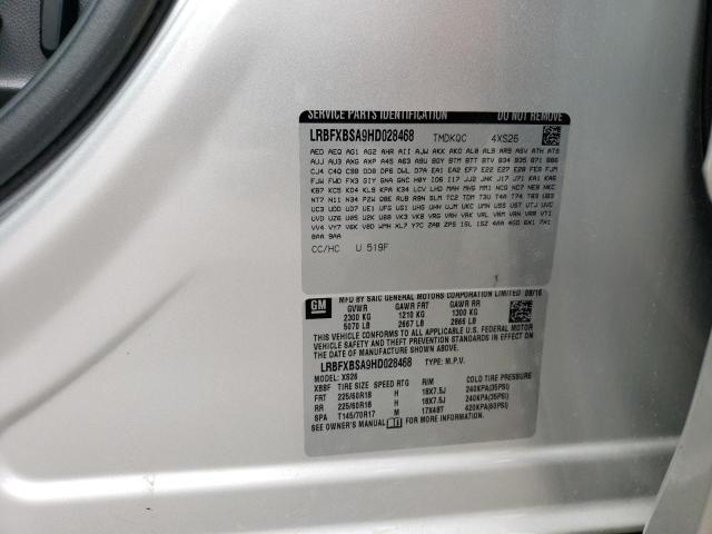 LRBFXBSA9HD028468 Buick Envision Essence