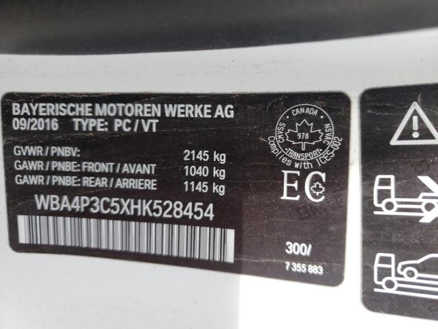 2017 BMW 440XI WBA4P3C5XHK528454