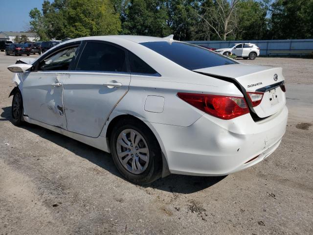 VIN: 5NPEB4AC7BH148135 Auction: COPART Lot: 61076743 Location: LA - BATON ROUGE 5NPEB4AC7BH148135 HYUNDAI SONATA 2011 WHITE Photo 2