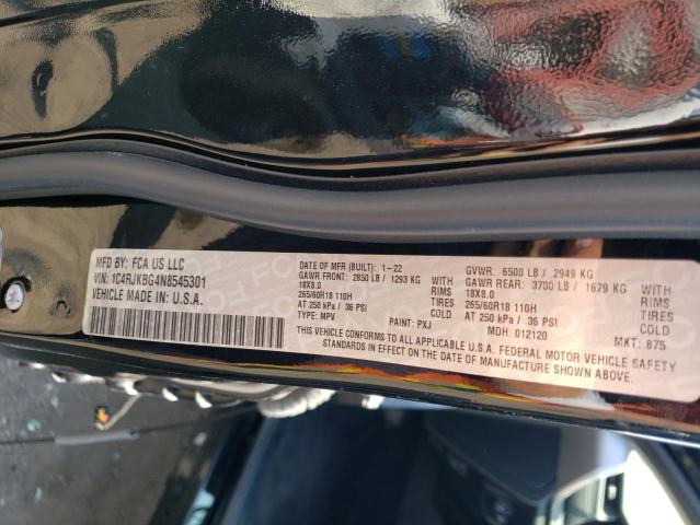 1C4RJKBG4N8545301 Jeep Grand Cherokee L Limited