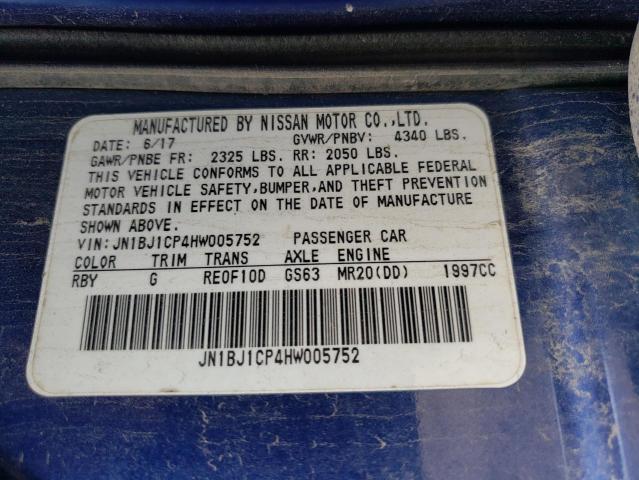 2017 NISSAN ROGUE SPT JN1BJ1CP4HW005752