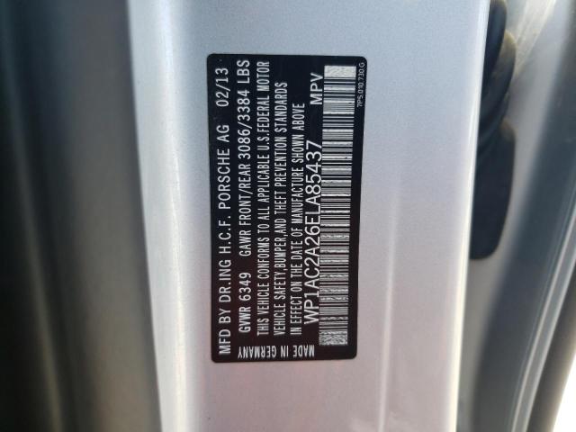 WP1AC2A26ELA85437 Porsche Cayenne Turbo