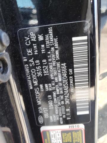 3KPA24AB5JE046664 KIA RIO LX
