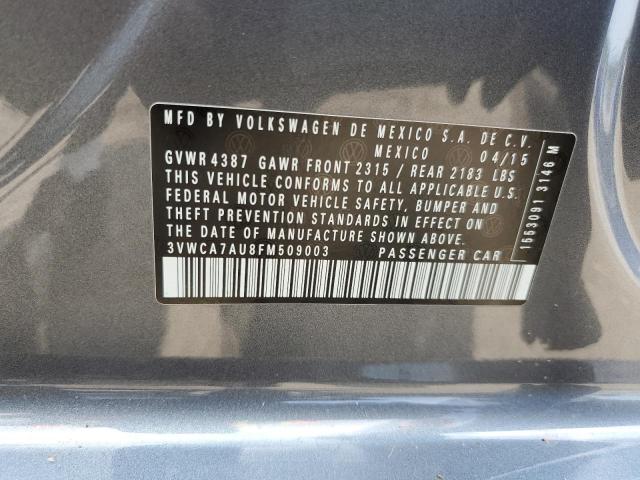 2015 VOLKSWAGEN GOLF SPORT - 3VWCA7AU8FM509003