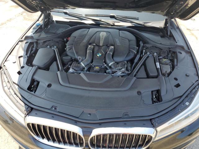  BMW 7 SERIES 2016 Чорний