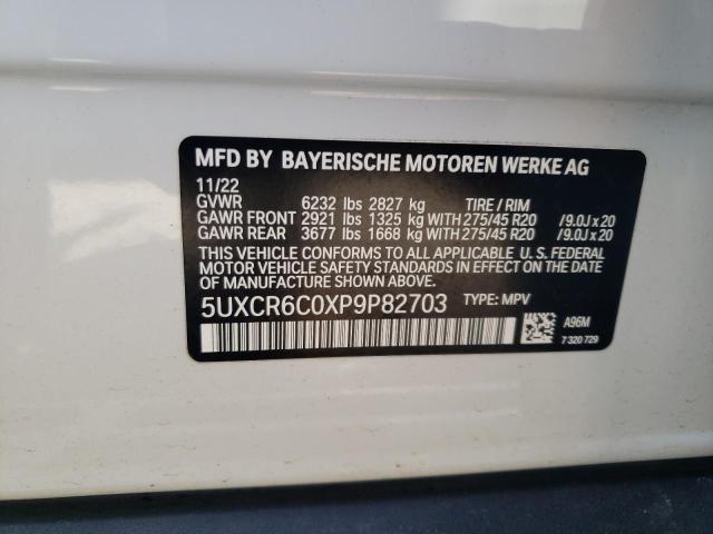 5UXCR6C0XP9P82703 2023 BMW X5, photo no. 12