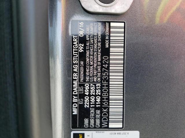 2017 MERCEDES-BENZ E 400 4MAT - WDDKJ6HB0HF357420