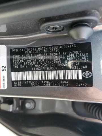 4T1G31AK8LU537901 Toyota CAMRY SE