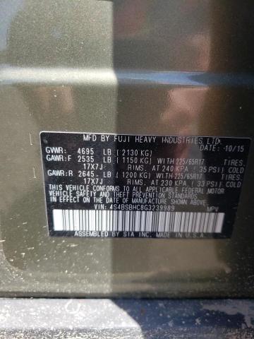 4S4BSBHC8G3239989 Subaru Outback 2.5i Premium