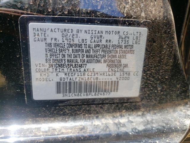 3N1CN8EV8PL824877 Nissan VERSA SV