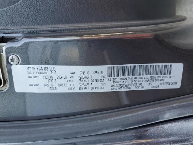 2C4RDGCG2GR386479 Dodge Grand Caravan Sxt