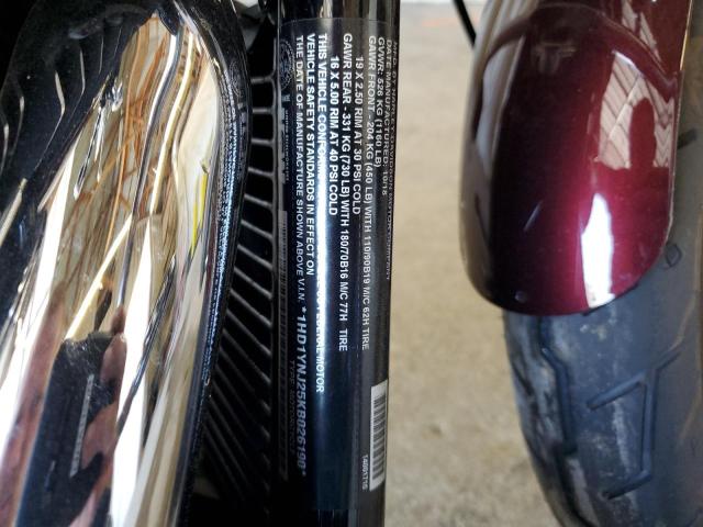 2019 HARLEY-DAVIDSON FXLR 1HD1YNJ25KB026190