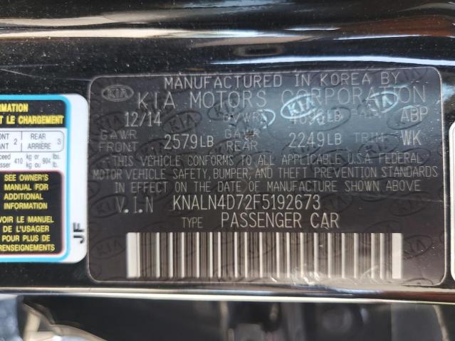 KNALN4D72F5192673 KIA Cadenza Premium