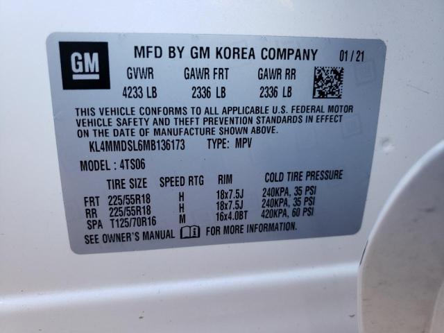 KL4MMDSL6MB136173 Buick Encore Gx Select
