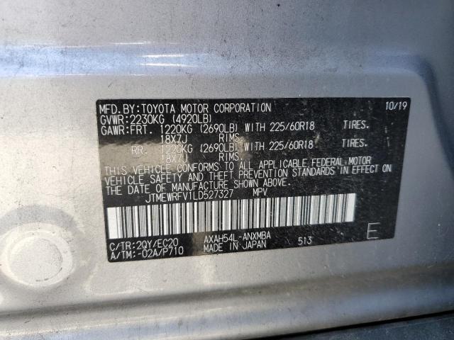 JTMEWRFV1LD527327 Toyota RAV4 XSE