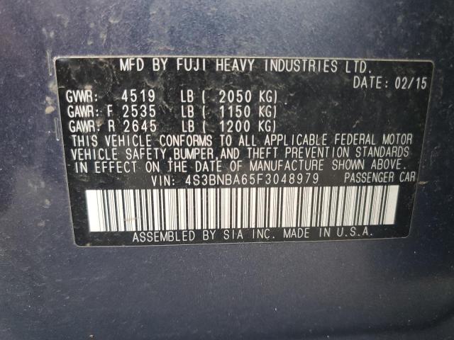 4S3BNBA65F3048979 Subaru Legacy 2.5i