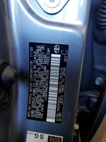 JTDEPMAEXMJ159238 Toyota COROLLA LE