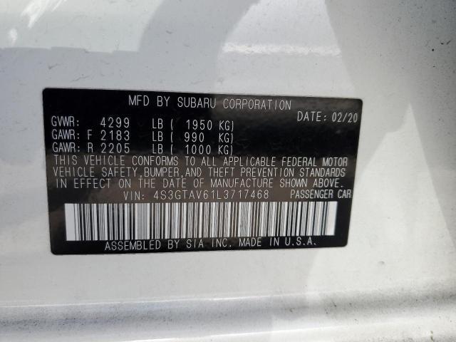 4S3GTAV61L3717468 Subaru Impreza Premium