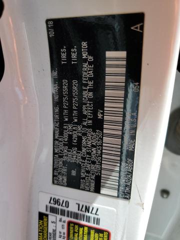 2019 TOYOTA SEQOUIA - 5TDBY5G14KS167507
