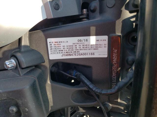 2016 YAMAHA XSR900 60T - JYARN47E2GA001166