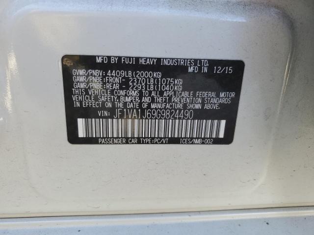 JF1VA1J69G9824490 Subaru Wrx Limited