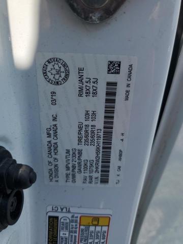 2019 HONDA CR-V EX - 2HKRW2H56KH119713