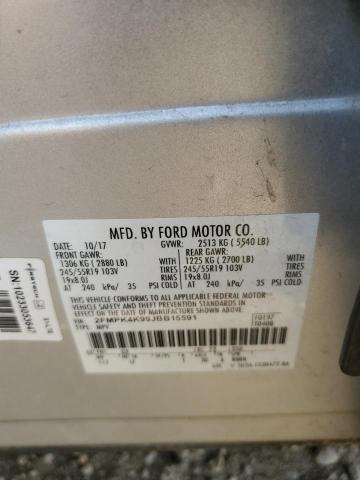2FMPK4K99JBB15591 Ford Edge Titanium