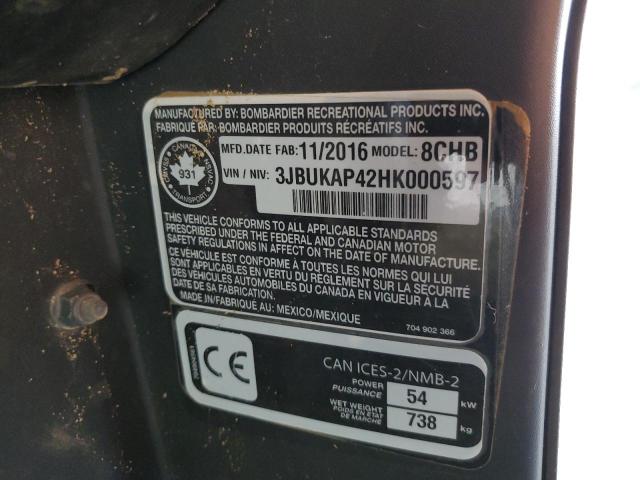 2017 CAN-AM DEFENDER 3JBUKAP42HK000597