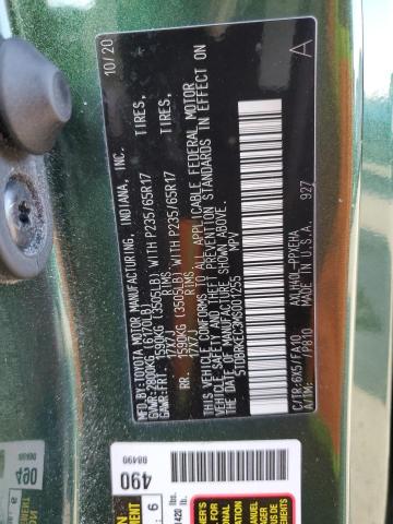 5TDBRKEC3MS001255 Toyota SIENNA LE