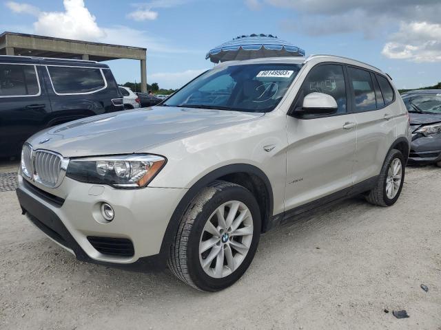 5UXWZ7C35H0X41513 2017 BMW X3, photo no. 1