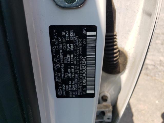 2020 HYUNDAI KONA ULTIM - KM8K53A50LU542049