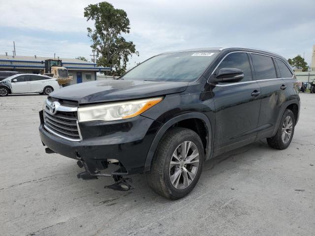 VIN 5TDKKRFH9ES009725 2014 Toyota Highlander, Xle no.1