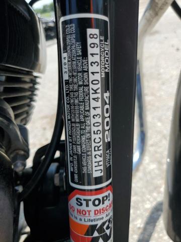 2004 HONDA VT750 CA JH2RC50314K013198