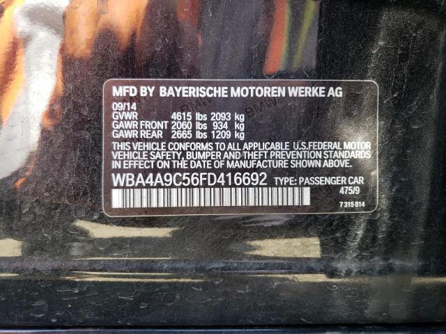 WBA4A9C56FD416692 BMW 428 I Gran Coupe Sulev