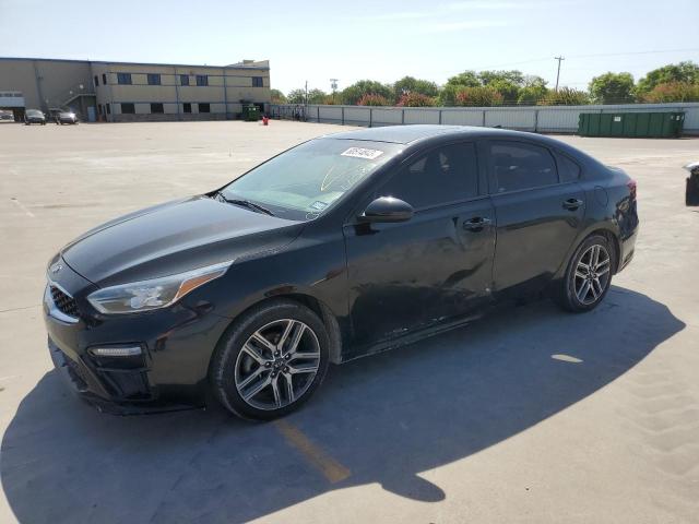 Vin: 3kpf34ad8ke012238, lot: 60514843, kia forte gt line 20191