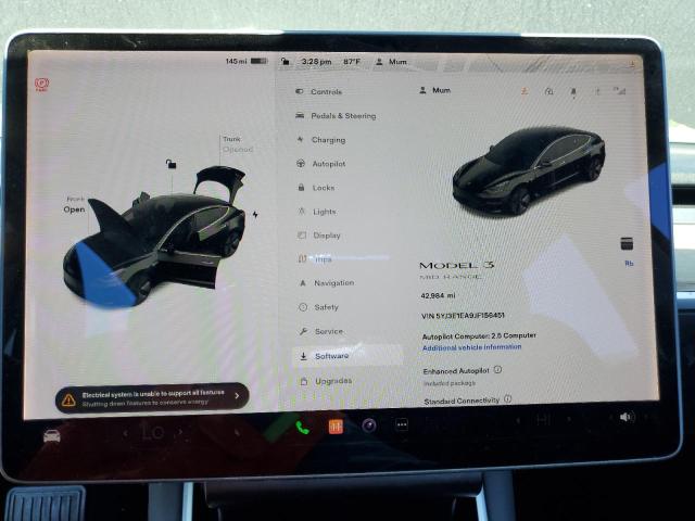 5YJ3E1EA9JF156451 Tesla MODEL 3