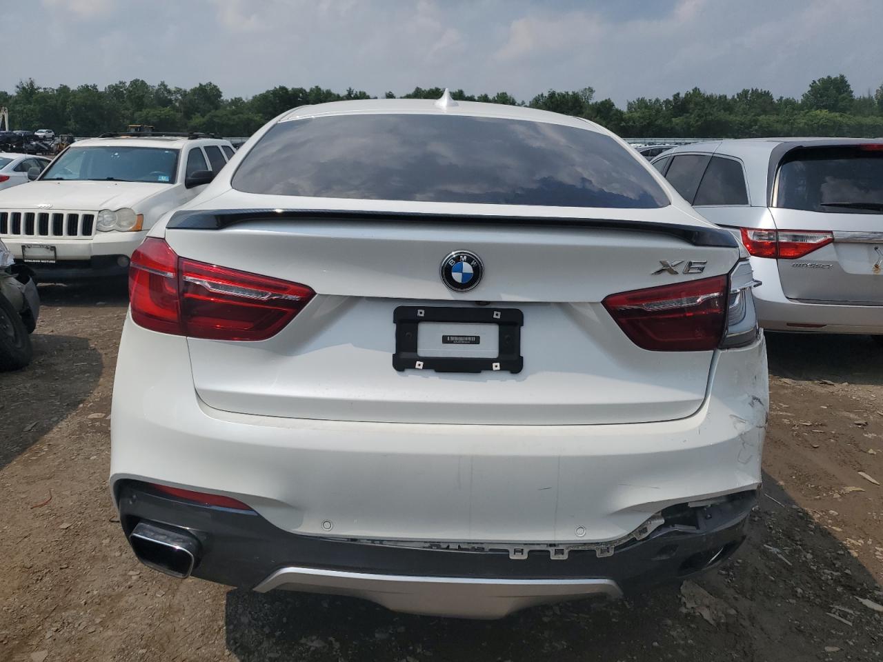  BMW X6 2016 Білий