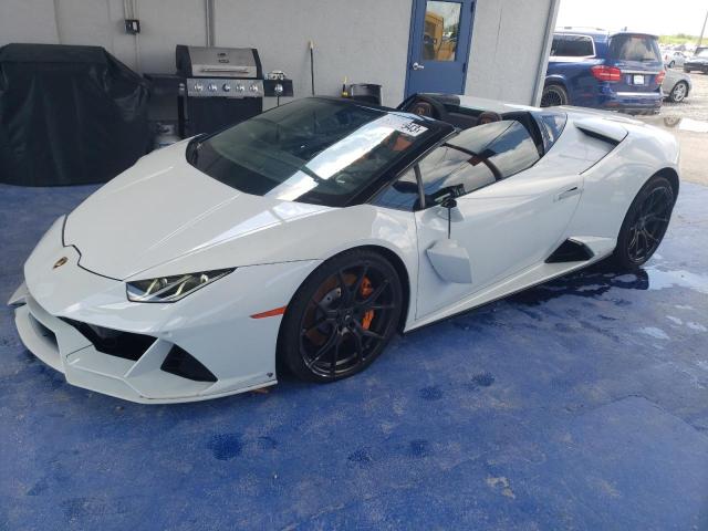 LAMBORGHINI HURACAN EV 2020 white  gas ZHWUT5ZF5LLA15314 photo #1