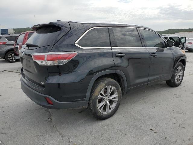 VIN 5TDKKRFH9ES009725 2014 Toyota Highlander, Xle no.3