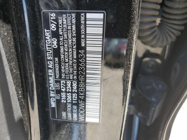 WDDWF4KB8HR236634 Mercedes-Benz C 300 4matic