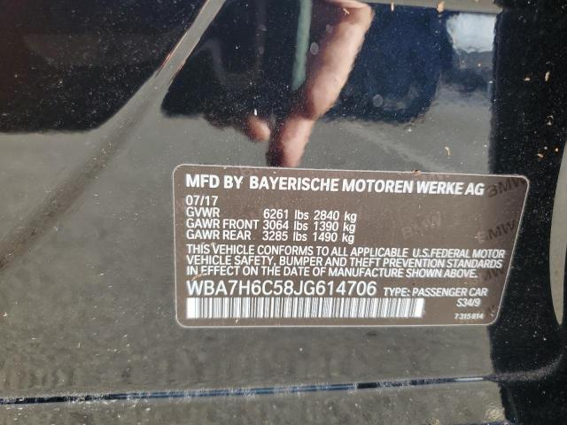 2018 BMW M760 XI - WBA7H6C58JG614706