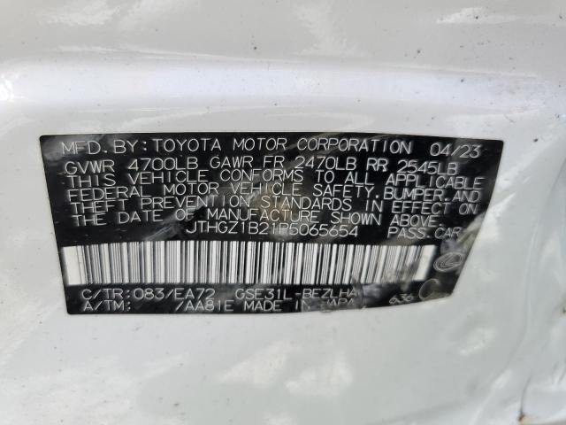 2023 LEXUS IS 350 F S - JTHGZ1B21P5065654