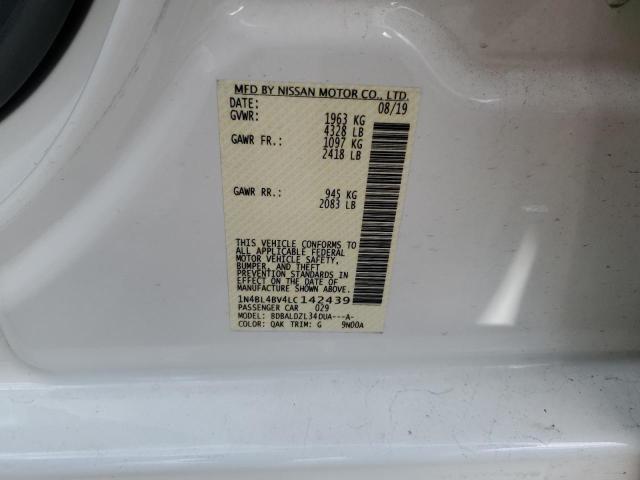 1N4BL4BV4LC142439 Nissan ALTIMA S