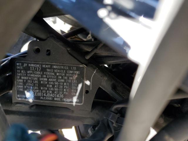 2018 KAWASAKI KLE300 B - JKALE8B14JDA01436