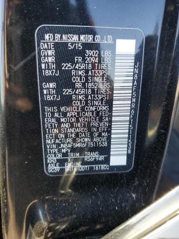 2015 NISSAN JUKE S - JN8AF5MR6FT511538