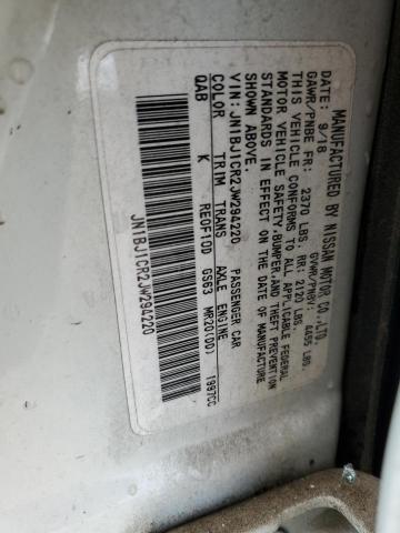 2018 NISSAN ROGUE SP JN1BJ1CR2JW294220