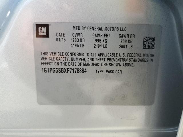 2015 CHEVROLET CRUZE LTZ - 1G1PG5SBXF7178884