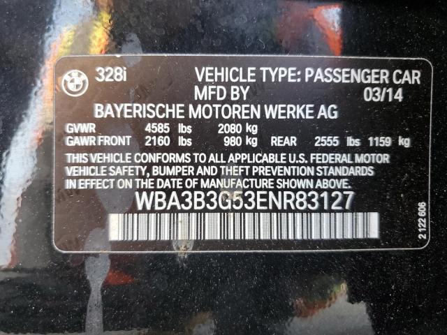 WBA3B3G53ENR83127 BMW 328 XI