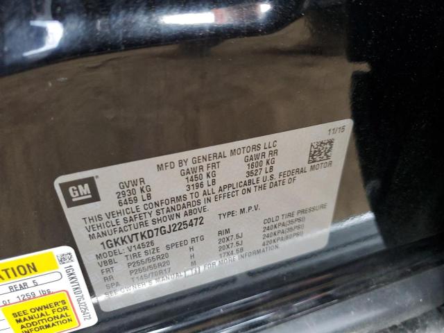 1GKKVTKD7GJ225472 GMC Acadia Denali
